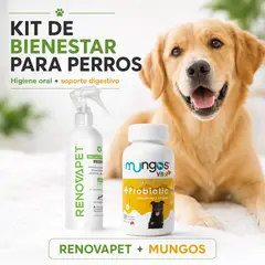 GENERICO - RENOVAPET 250ml + Mungos Probiotic 50 Unds Para Perros