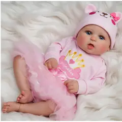 OTRAS MARCAS - Muñeca Reborn de juguete de 50 cm