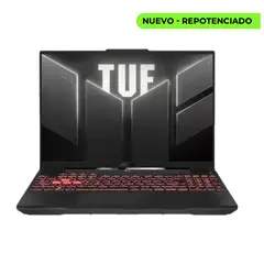 ASUS - PORTATIL GAMER TUF GAMING A16 - RYZEN 7 170 - RAM 16GB - SSD 1TB - RTX 4050 6GB