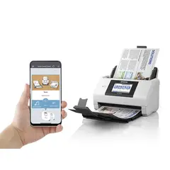 EPSON - Escáner WorkForce DS-790WN WIFI, ETHERNET DUPLEX 45PPM