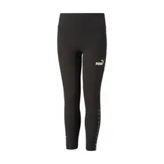 PUMA - Leggings Original Power Tape 7/8 G Negro Para Niño