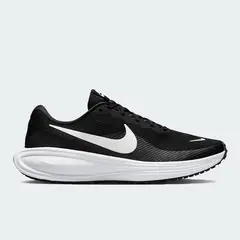 NIKE - Tenis Revolution 8 Negro Blanco Hombre