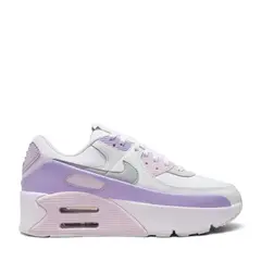 NIKE - Tenis Air Max 90 Lv8 Mujer-Blanco/Violeta
