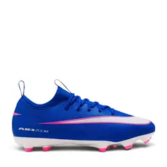NIKE - Guayos Jr Zoom Vapor 16 Acad Fg/Mg Niño-Azul