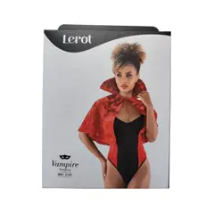PROVOCAME - Disfraz Femenino Sexy Vampira Lenceria Erotica Mujer Lerot S-M con Medias