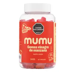 MUMU - Gomitas Vinagre de Manzana 60 Unidades