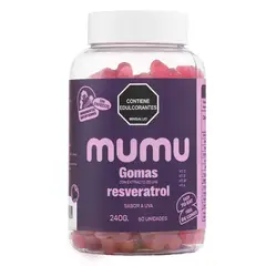 MUMU - Gomitas Resveratrol 60 Unidades