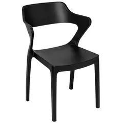 GENERICO - Silla Aura De Comedor Moderna Plástica Apilable Ergonómica Resistente 48x47x78 cm