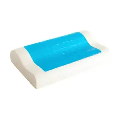 SHEN HUANG - Almohada Cervical Ergonómica Memory Foam Con Gel Refrescante