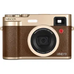 GENERAL - Minolta MND70 Cámara Digital 48MP Zoom 16x Pantalla 2.8 Incluye microSD 32GB
