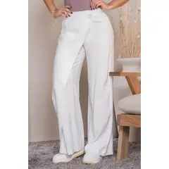 TRUCCOS JEANS - Pantalón bota recta de tiro alto y corte elegante Marca Trucco´s