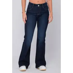 TRUCCOS JEANS - Jean Bota Semi Campana Tiro Alto Marca Trucco´s