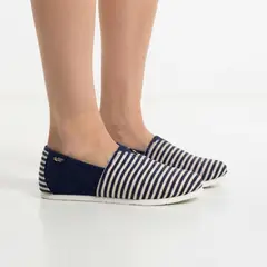 XIAN SHOES - Alpargata rayas nueva azul Ref T30