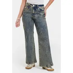 TRUCCOS JEANS - Jean Wide Leg Marca Truccos