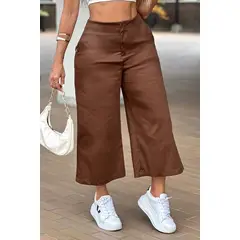 TRUCCOS JEANS - Pantalón Palazzo en Algodón y Elastano Marca Truccos