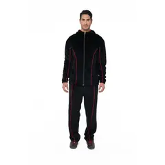CLEMONT - HOODIE MASCULINO RADUNARE NEGRO/ROJO