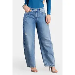TRUCCOS JEANS - Jean Barrel en Algodón Marca Truccos
