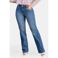 TRUCCOS JEANS - Jean Bota Recta en Algodón, Poliéster y Elastano Marca Truccos