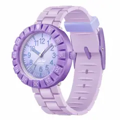 SWATCH - Relojes Flik Flak Niña Lavendology. Reloj Silicona Púrpura ZFCSP127