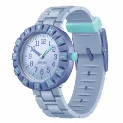 SWATCH - Relojes Flik Flak Niño Denimology. Reloj Silicona Azul ZFCSP128