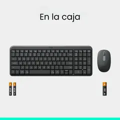 LOGITECH - Teclado + Mouse MK2T50 Negro