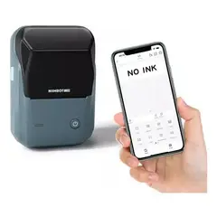 NIIMBOT - Impresora Térmica Bluetooth B1 Portátil Azul Petróleo