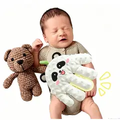 GENERICO - ALMOHADA DE PALMA SUAVE — ACOMPAÑANTE DE SUEÑO SEGURO Y CONFORTABLE PARA TU BEBÉ