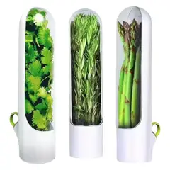 CLEAR - Conservador Para Vegetales Que Mantiene Su Frescura Libre Bpa
