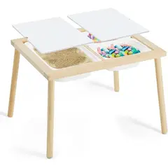 GENERICO - MESA SENSORIAL INFANTIL CON ALMACENAMIENTO TROFAST MONTESSORI