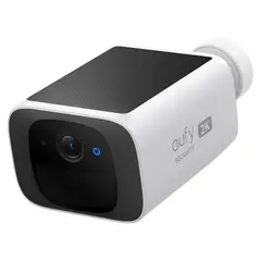 ANKER - Cámara de Seguridad Eufy SoloCam S220 Solar 2K con IA Detección Humana Vision Nocturna IP67 WiFi