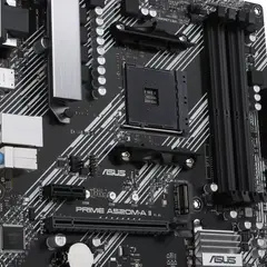 ASUS - ARJETA MADRE PRIME A520M-A II de Alta Estabilidad con Soporte RYZEN