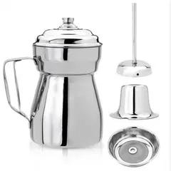 SWISSHOME - Olleta Chocolatera 2 Litros Acero Quirúrgico Accesorios