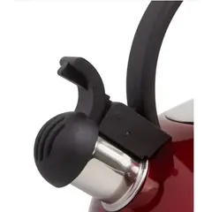 CHINA GLAZE - TETERA EN ACERO INOXIDABLE CON SILBATO ROJA 3 LITROS