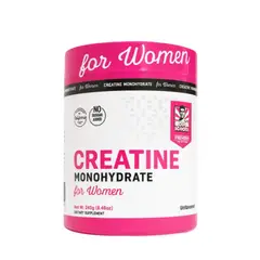 NATURAL MEDICINE - Creatina Monohidratada para Mujeres Americana - Recuperación, Resistencia y Bienestar Deportivo