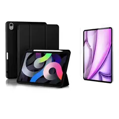 GENERICO - Estuche Smart Case y Vidrio Compatible Con Lenovo Idea Tab 11