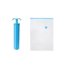 TRIPLE CLEAN - Bolsa Para Empacado Al Vacío 50x70 Cm Con Bomba