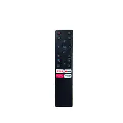 GENERICO - Control Remoto Genérico con Voz para Smart TV Kalley Negro
