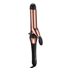 CONAIR - Pinza Rizador Ondulador De Pelo Profesional 1.25 Rose Gold Titanium Rizos Sueltos