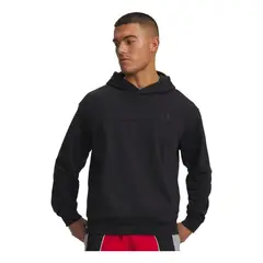 UNDER ARMOUR - Buzo Hombre Rival Hoodie Negro