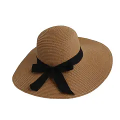 SM ECOMMERCE - Sombrero Pava Playa para Mujer Marron