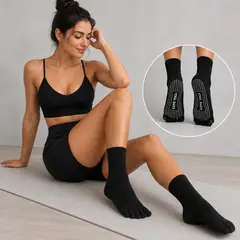 GENERICO - Medias Para Yoga Pilates Antideslizantes Para Mujer Y Hombre