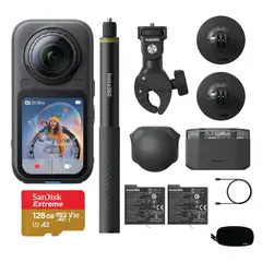 INSTA360 - Camara X6 Super Combo Essentials motero 8k 120mpx IA