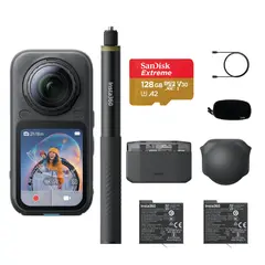 INSTA360 - Camara X6 Combo Essentials Bundle 8k 120mpx IA 128gb