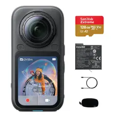 INSTA360 - Camara X6 Standard Bundle 8k 120mpx IA 128GB