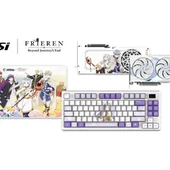 MSI - TARJETA DE VIDEO RTX 5070 TI ED FRIEREN OC de 16GB CON TECLADO, MOUSE Y PAD M: Edición Especial
