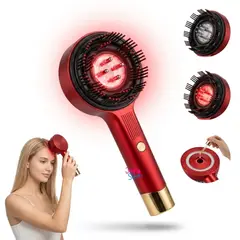JAYSTORE - Cepillo Capilar Infrarrojo Masajeador Cabello Fototerapia