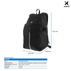 XTECH - Assen - Mochila para casco de motocicleta XTB-520