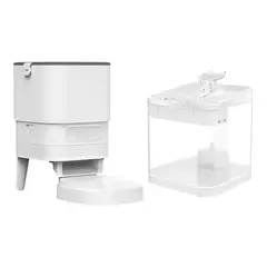 VTA PLUS - Kit Para Mascotas Comedero Inteligente + Bebedero de 4L