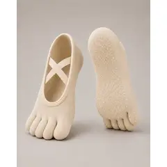 GENERICO - Medias baletas para yoga deditos