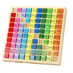 GENERICO - JUEGO EDUCATIVO Y ENTRETENIDO EN MADERA/ TABLAS DE MULTIPLICAR.